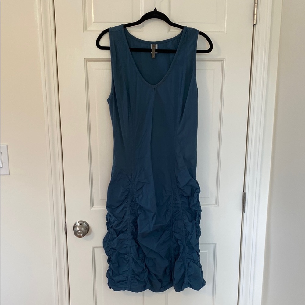 XCVI Teal Sleeveless Sheath Dress